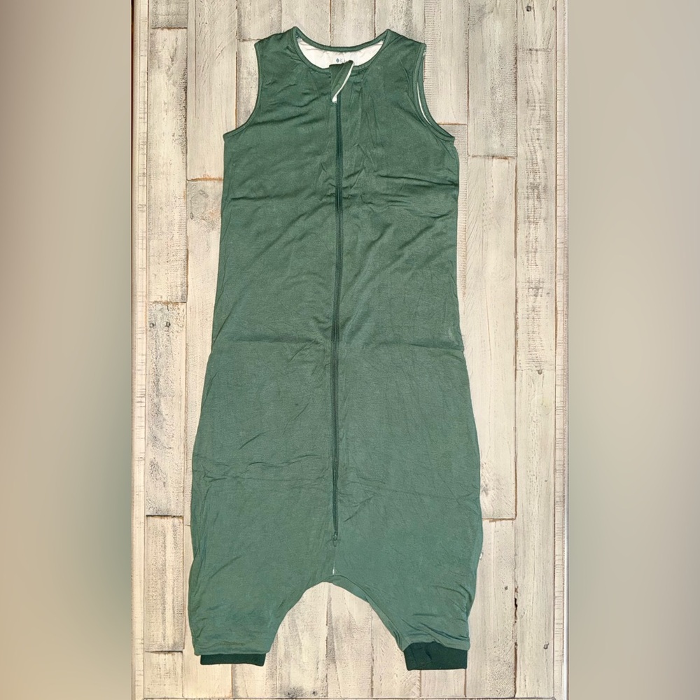 Kyte Baby Sleep Bag Walker 1.0 tog, 4T- PINE retired green VGUC bamboo